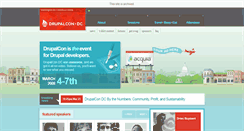 Desktop Screenshot of dc2009.drupalcon.org
